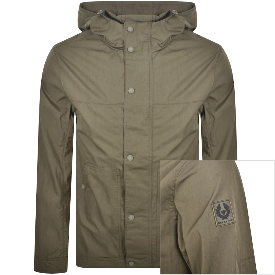 Image number 1 for Belstaff Cover Jacket Major Brown