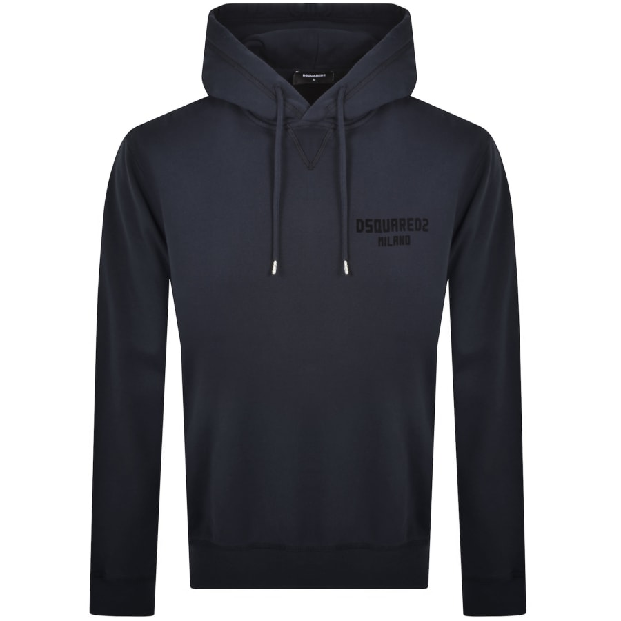 Image number 1 for DSQUARED2 Just Right Fit Hoodie Navy