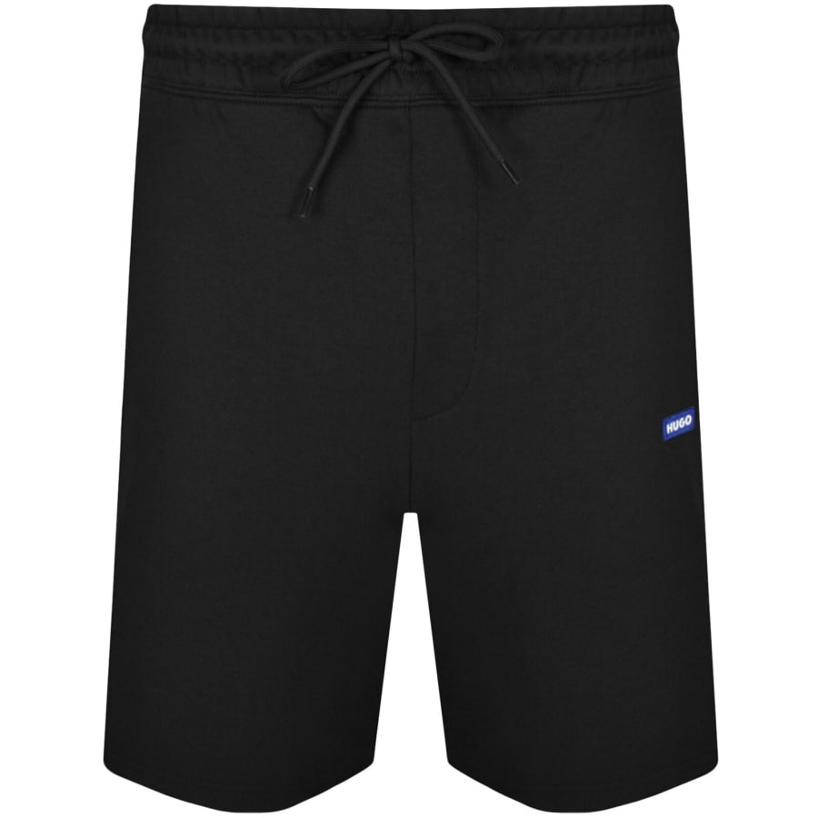 Image number 1 for HUGO Blue Nasensio Shorts Black