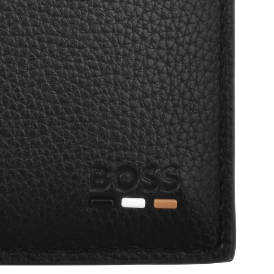 Image number 4 for BOSS Bifold Coin Wallet Black