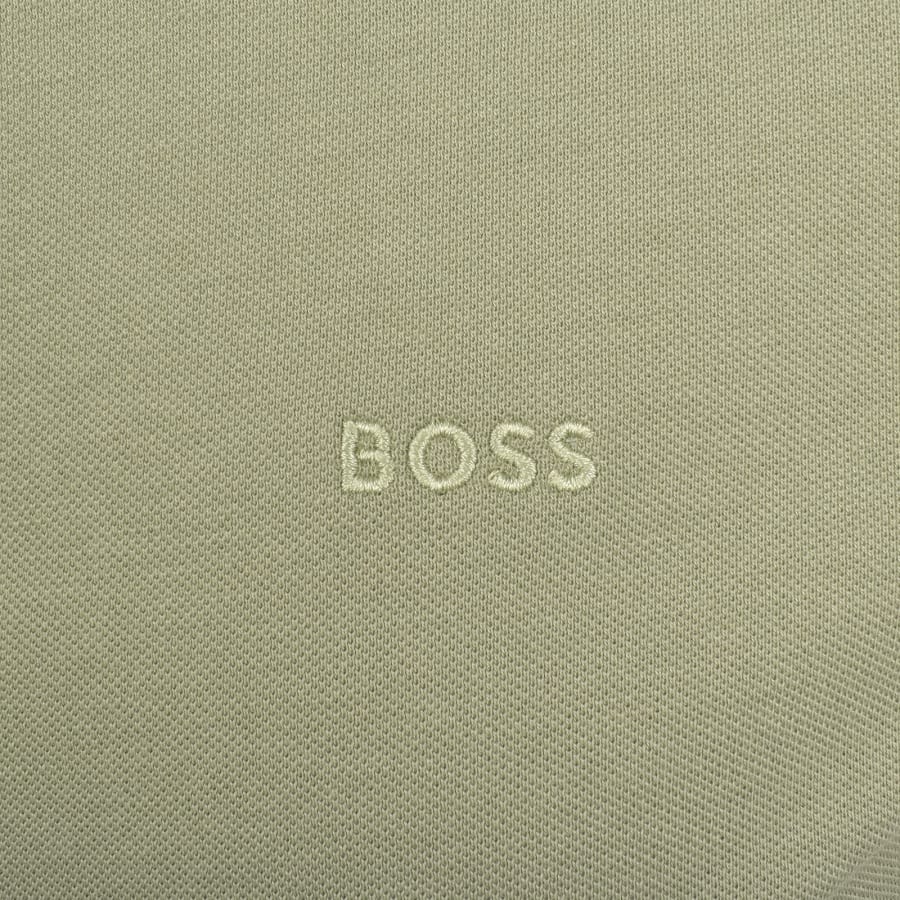 Image number 3 for BOSS Pallas Polo T Shirt Green