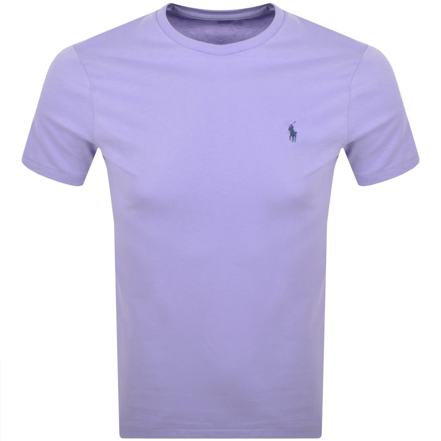 Image number 1 for Ralph Lauren Logo T Shirt Lavender