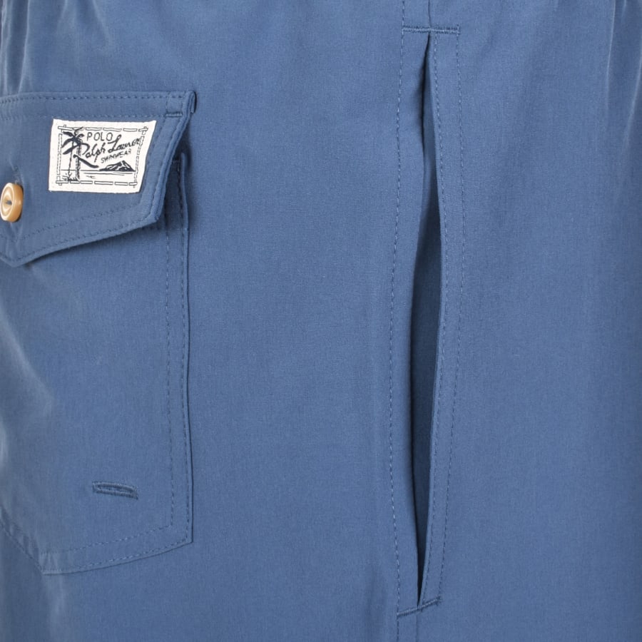 Image number 3 for Ralph Lauren Traveller Swim Shorts Blue