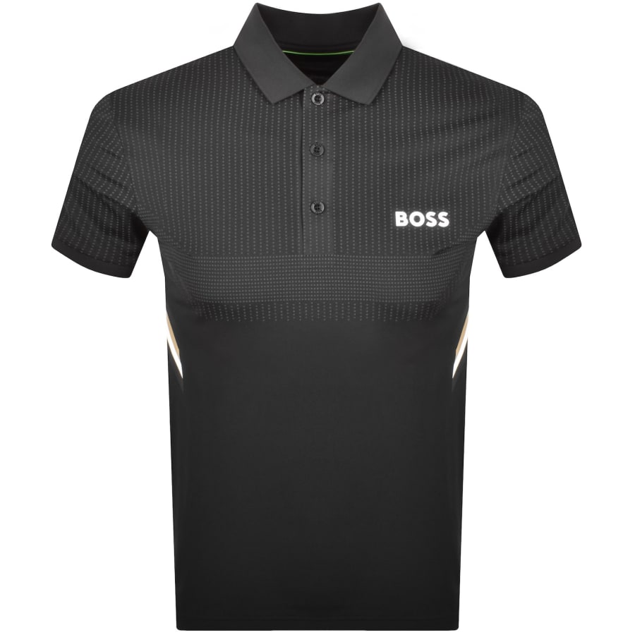 Image number 2 for BOSS Paule Polo T Shirt Black