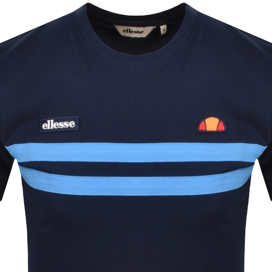 Image number 2 for Ellesse Venire T Shirt Navy