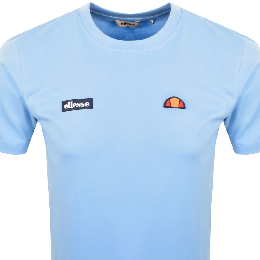 Image number 2 for Ellesse Floran T Shirt Light Blue