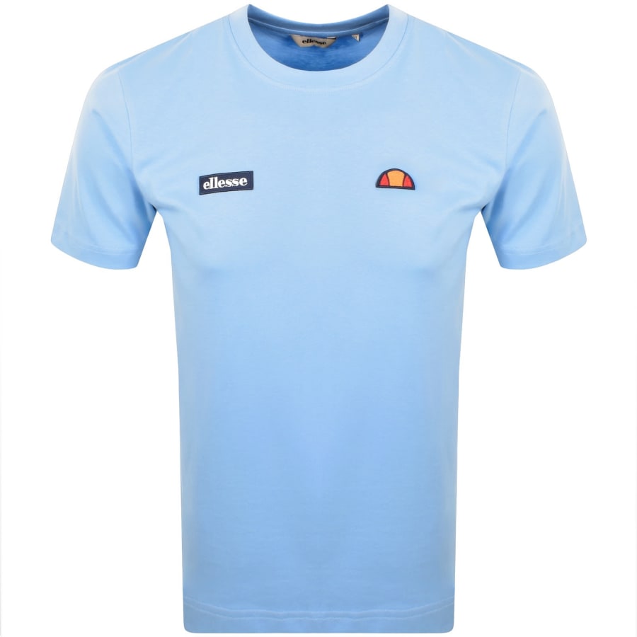 Image number 1 for Ellesse Floran T Shirt Light Blue