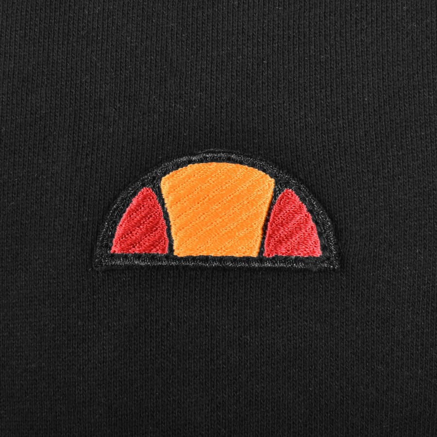 Image number 3 for Ellesse Pelegrini Quarter Zip Sweatshirt Black