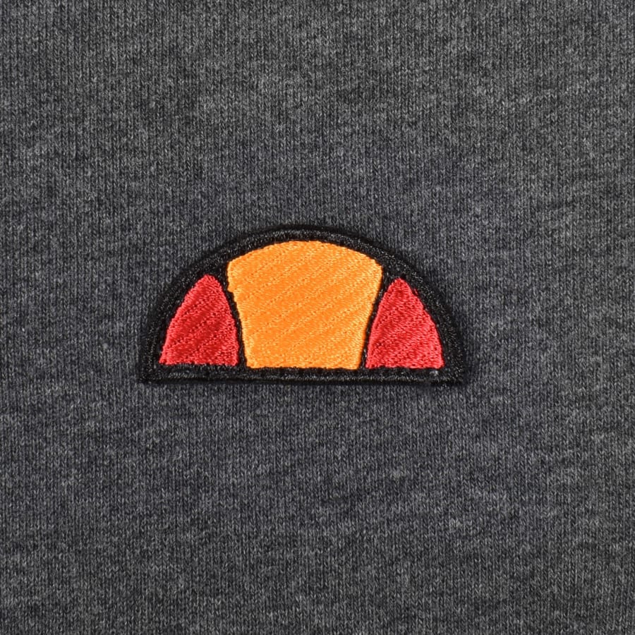 Image number 3 for Ellesse Pelegrini Quarter Zip Sweatshirt Grey