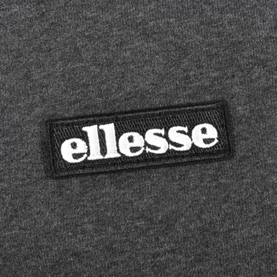 Image number 4 for Ellesse Pelegrini Quarter Zip Sweatshirt Grey