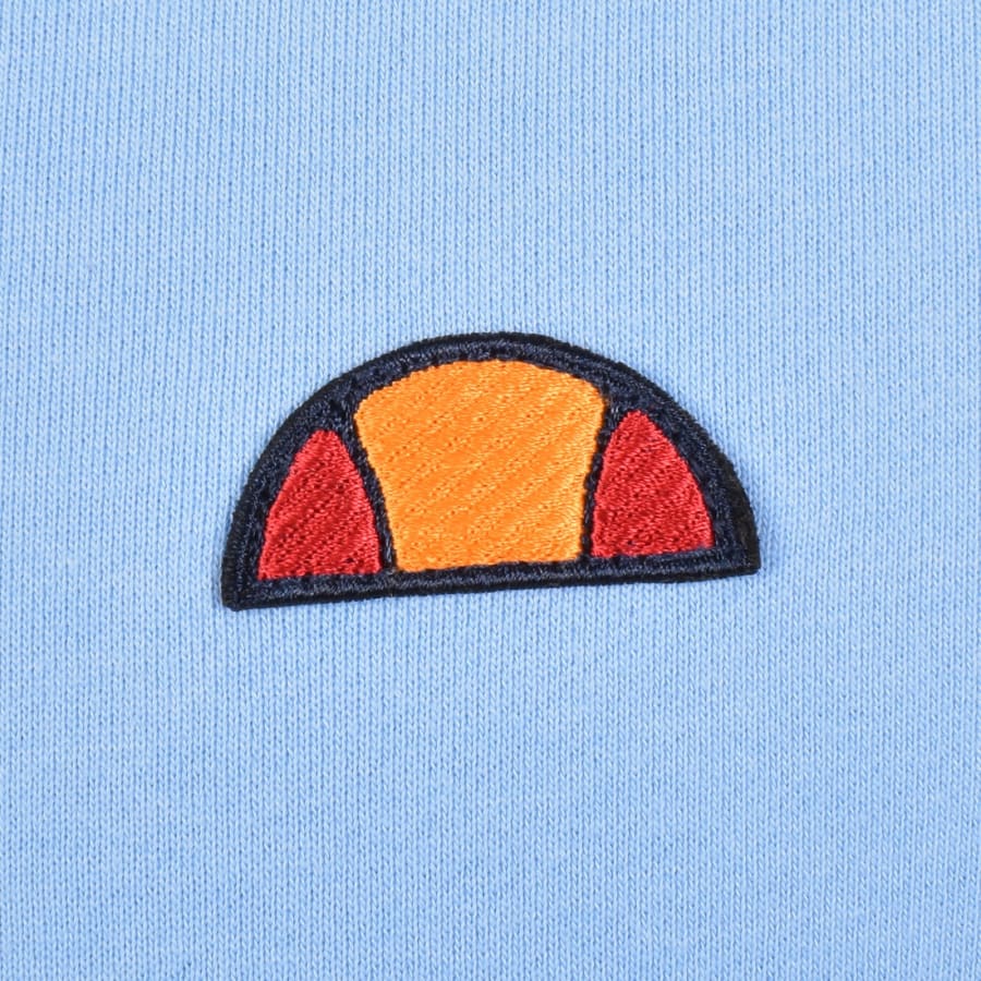 Image number 3 for Ellesse Pelegrini Quarter Zip Sweatshirt Blue