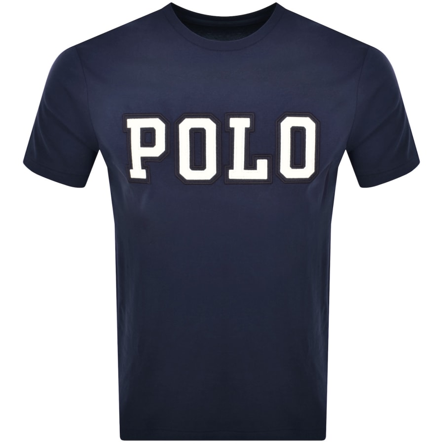 Image number 1 for Ralph Lauren Polo Logo T Shirt Navy