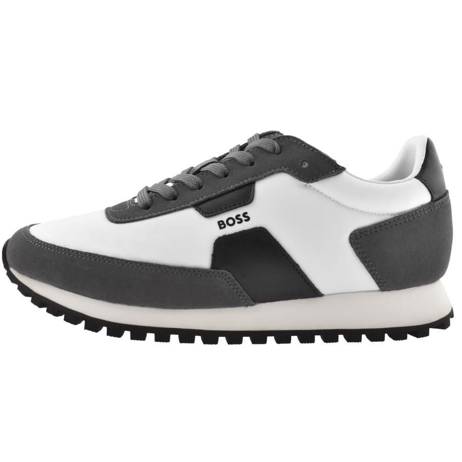 Image number 1 for BOSS Parkour L Runner Trainers Grey