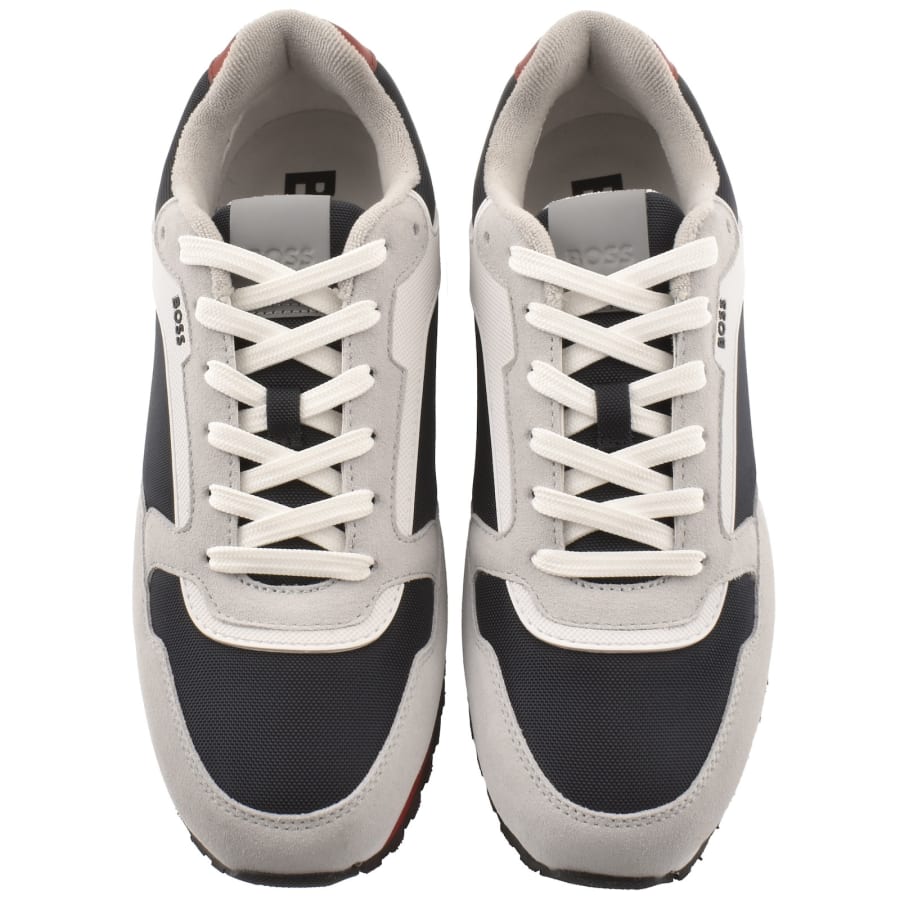 Image number 3 for BOSS Parkour L Runner Trainers Grey