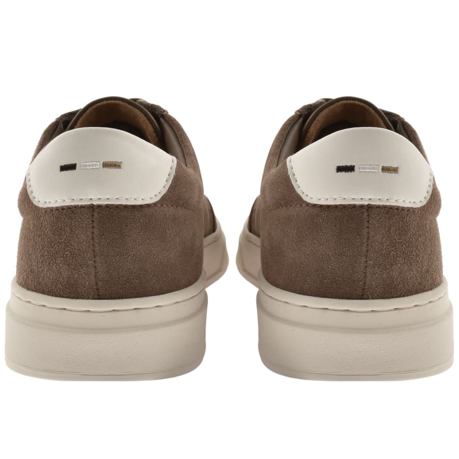 Image number 2 for BOSS Kieran Tennis Trainers Beige