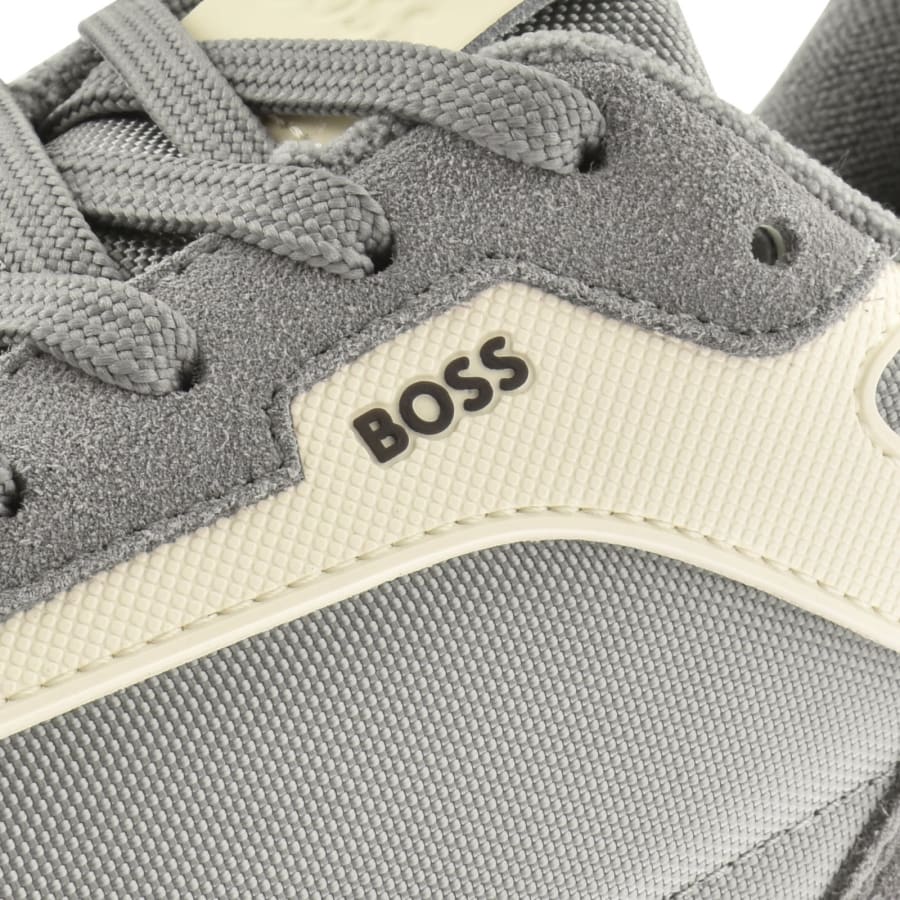 Image number 4 for BOSS Parkour L Runner Trainers Grey