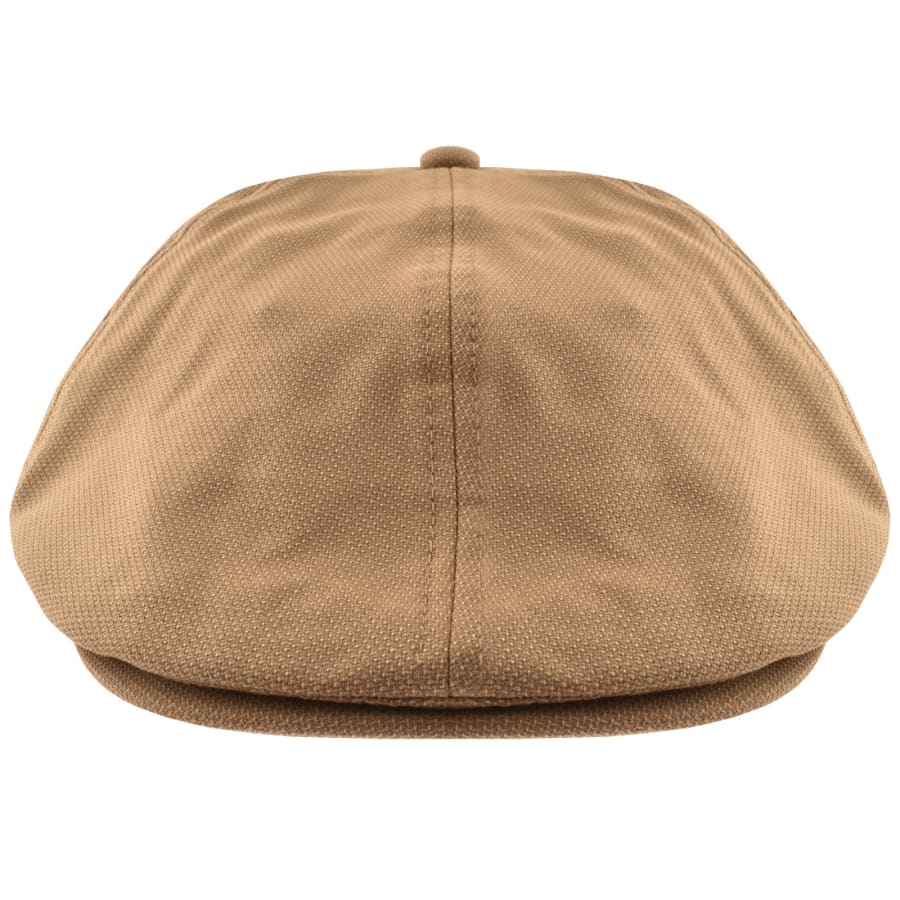 Image number 2 for BOSS Trystan Techwool Flat Cap Beige
