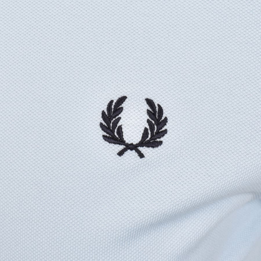 Image number 3 for Fred Perry Twin Tipped Polo T Shirt Blue
