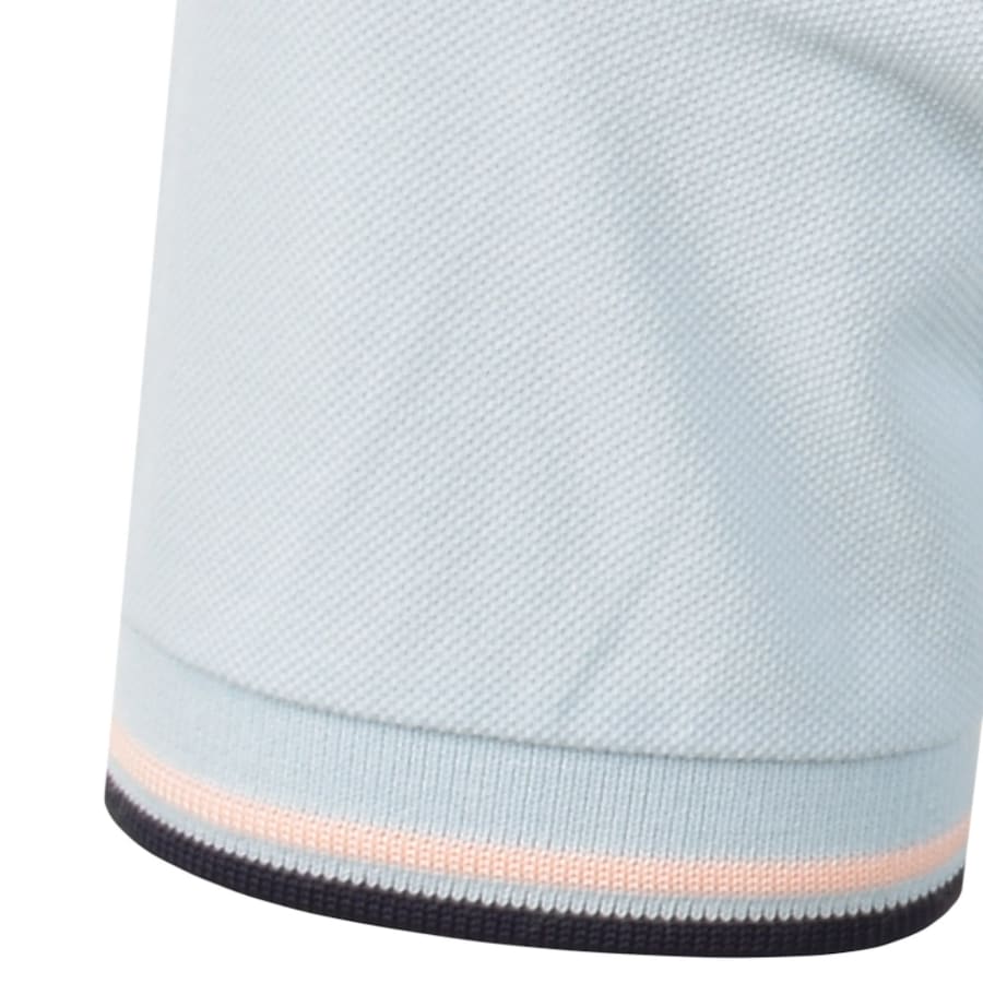 Image number 5 for Fred Perry Twin Tipped Polo T Shirt Blue