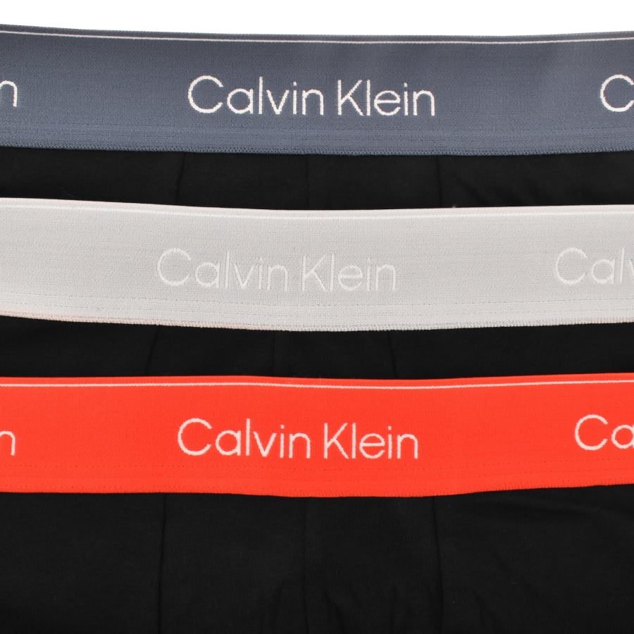 Image number 5 for Calvin Klein Underwear 3 Pack Trunks Black