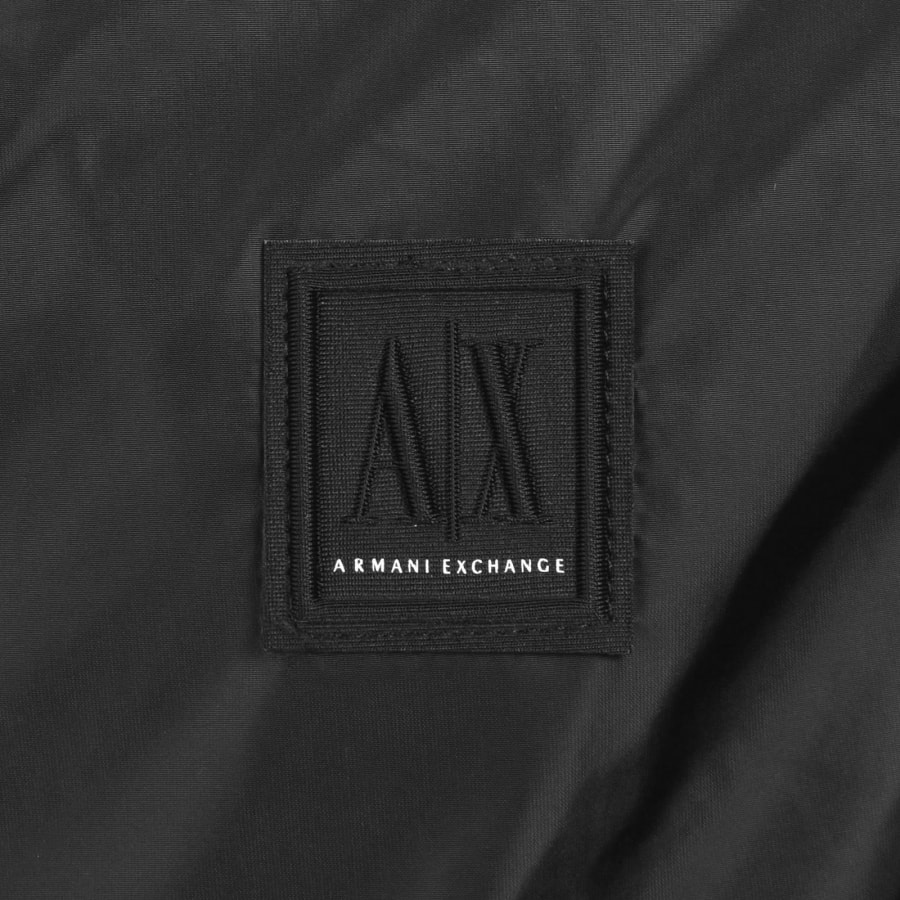 Image number 3 for Armani Exchange Windbreaker Jacket Black