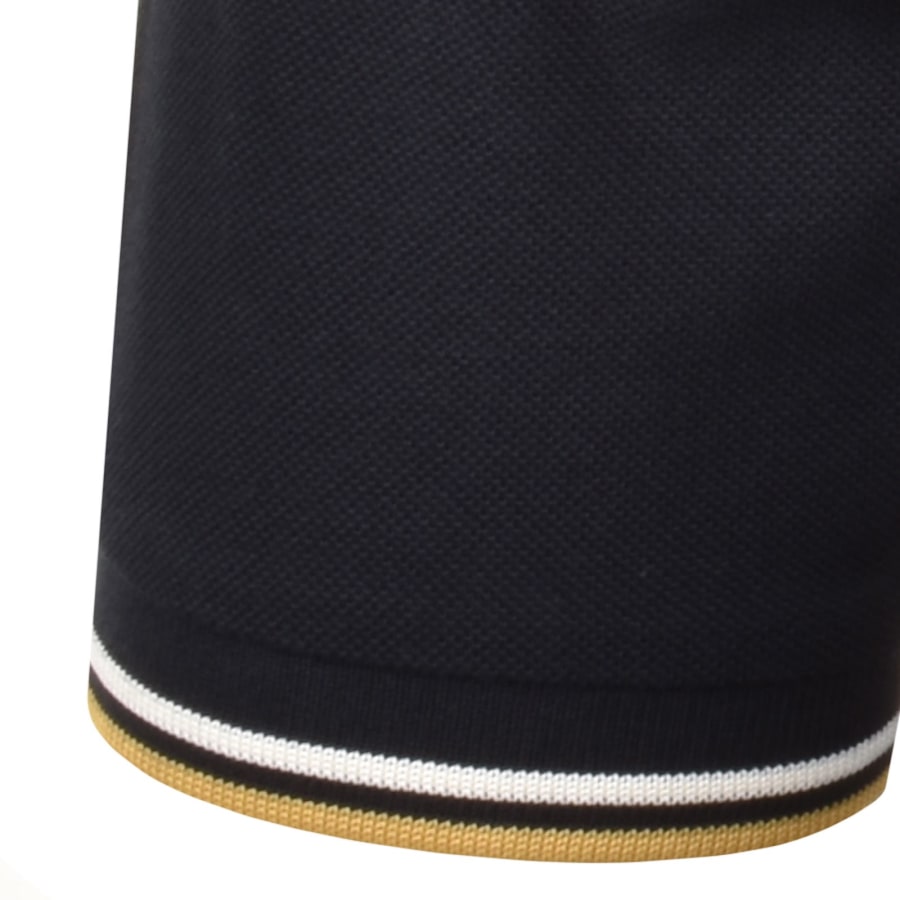 Image number 5 for Fred Perry Twin Tipped Polo T Shirt Navy