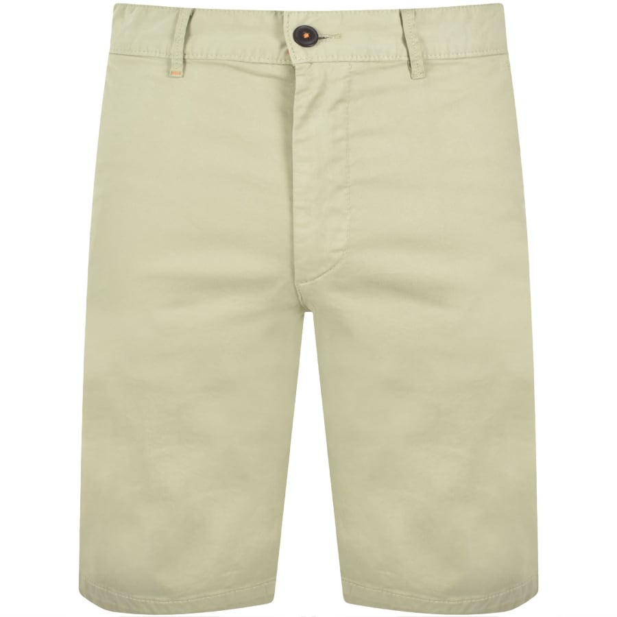 Image number 1 for BOSS Chino Slim Shorts Green
