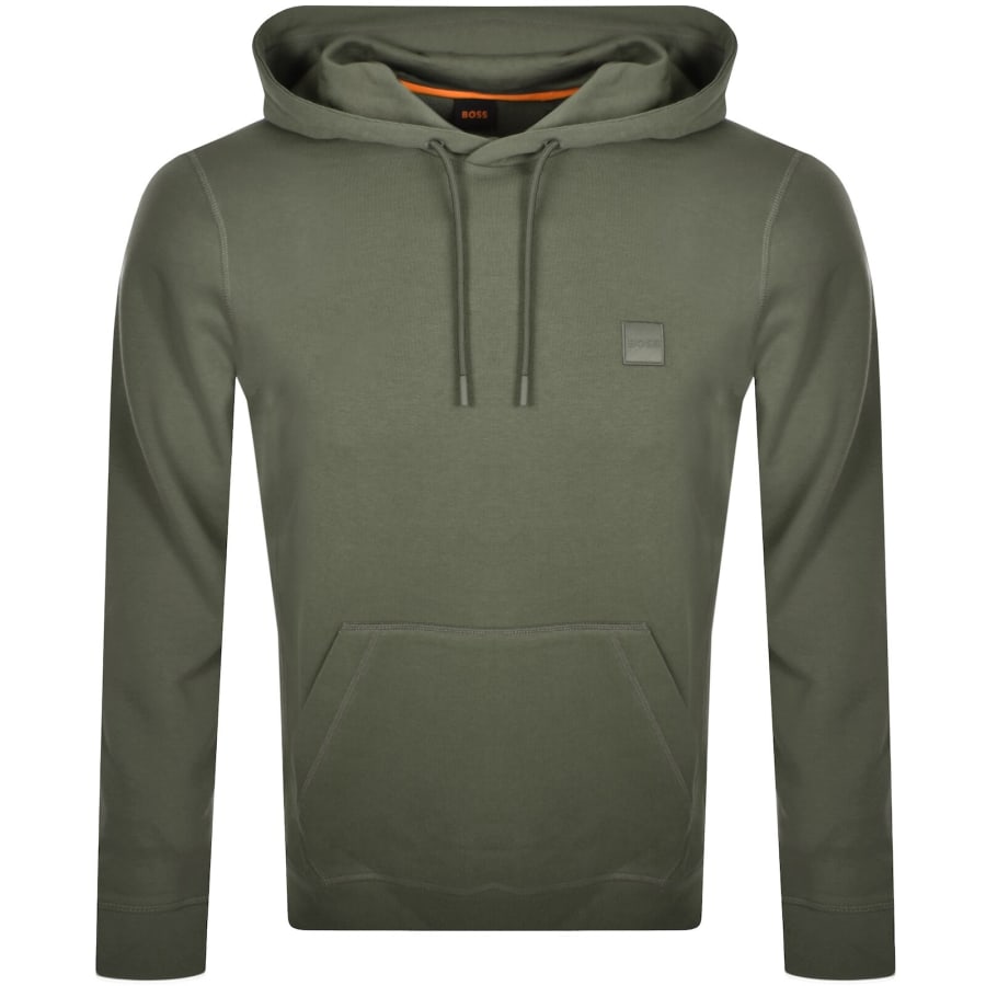Image number 2 for BOSS Wetalk Hooded Tracksuit Green