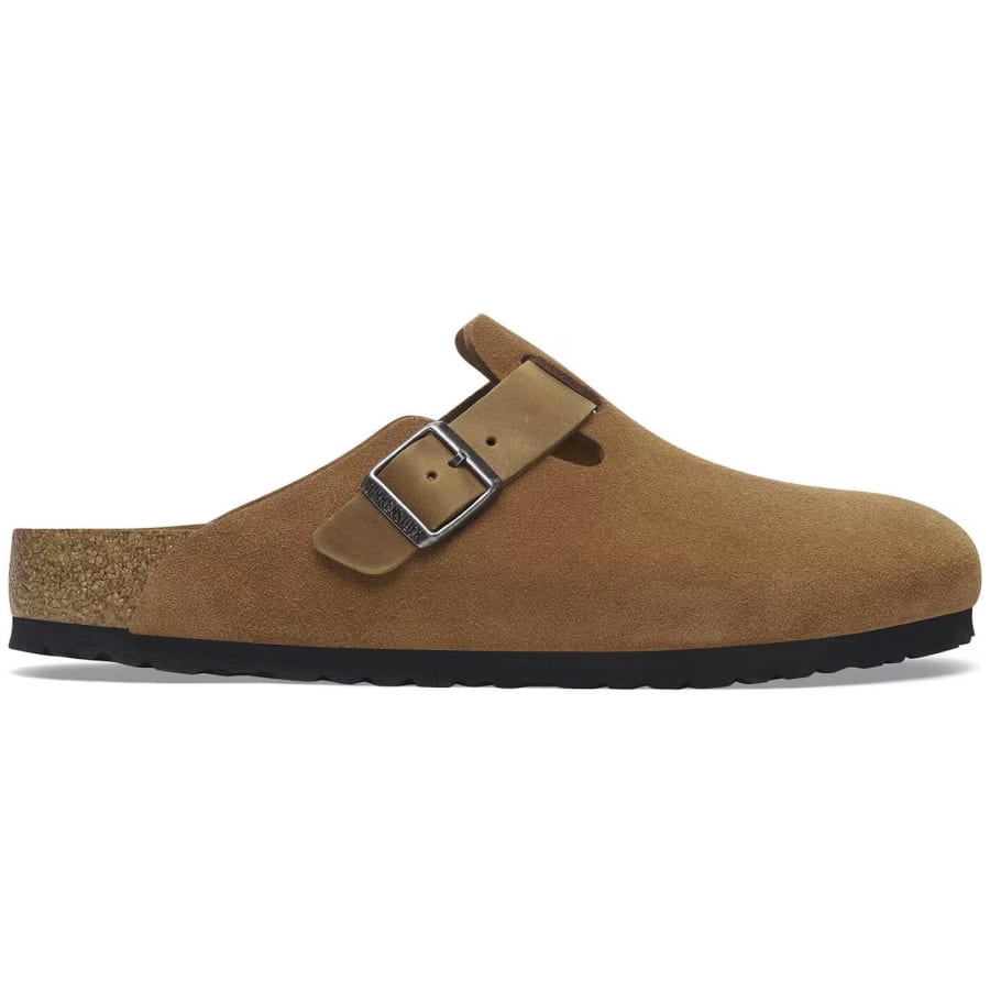 Image number 2 for Birkenstock Boston BS Mules Cognac