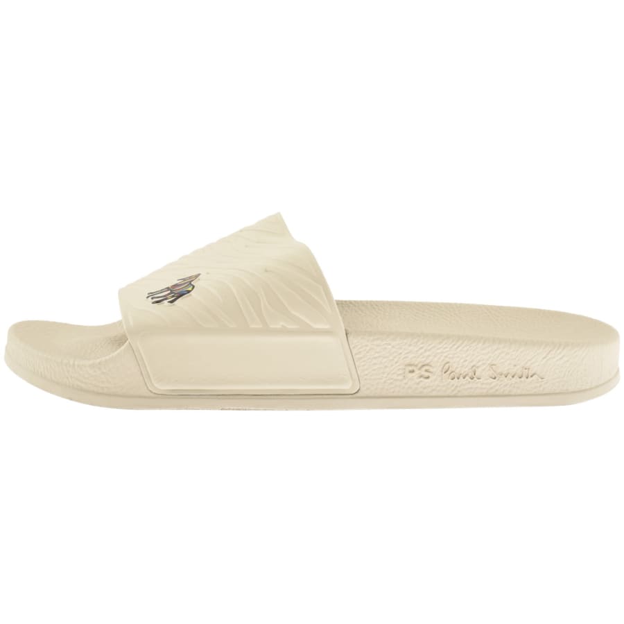 Image number 2 for Paul Smith Zed Sliders Off White