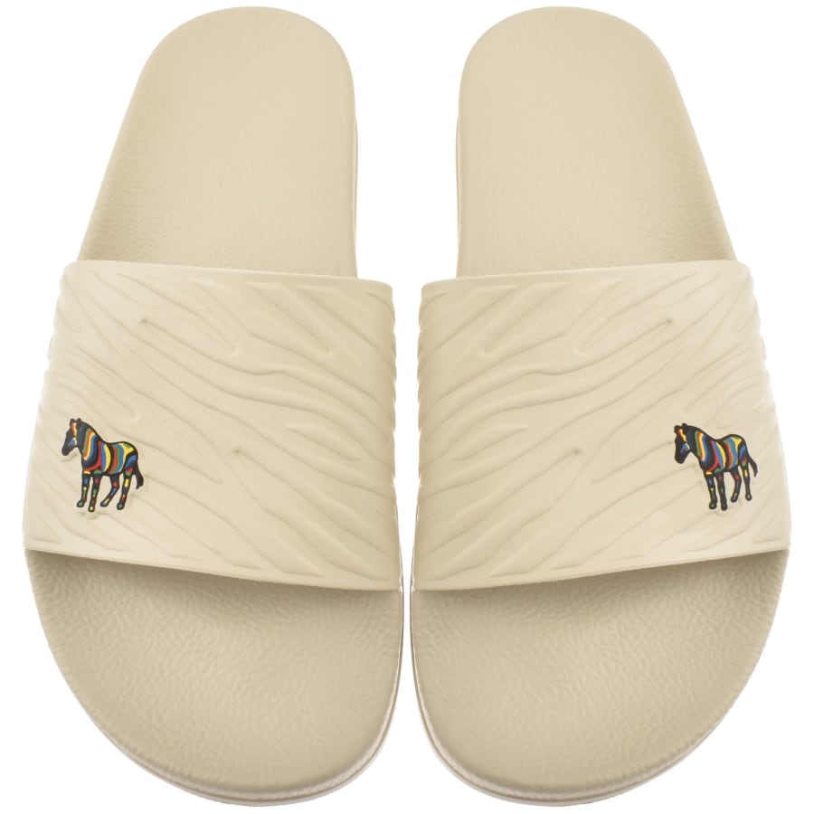 Image number 1 for Paul Smith Zed Sliders Off White