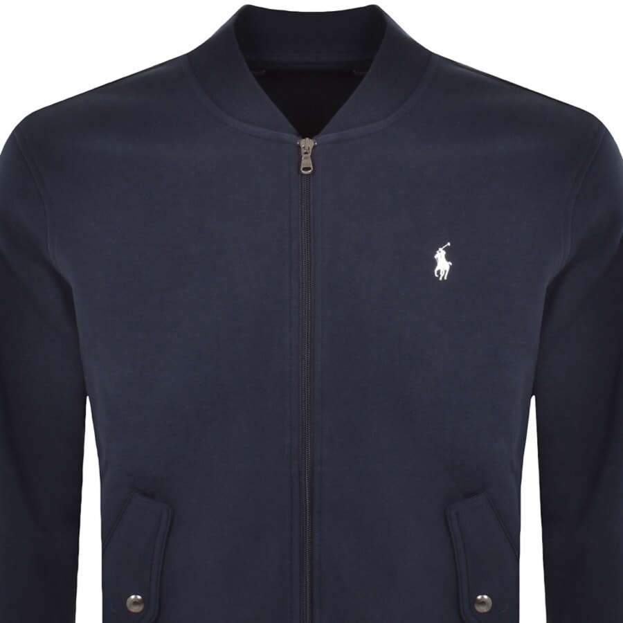Image number 2 for Ralph Lauren Full Zip Sweatshirt Navy