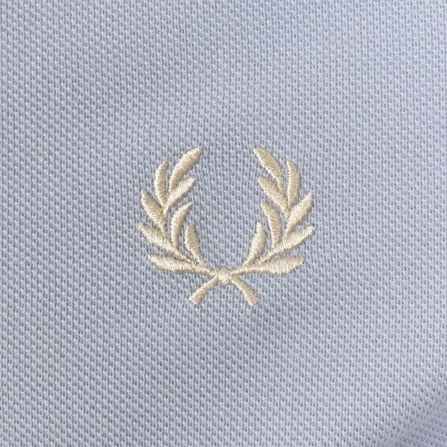 Image number 3 for Fred Perry Twin Tipped Polo T Shirt Blue