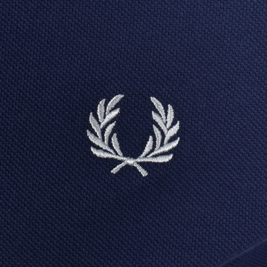 Image number 3 for Fred Perry Twin Tipped Polo T Shirt Navy
