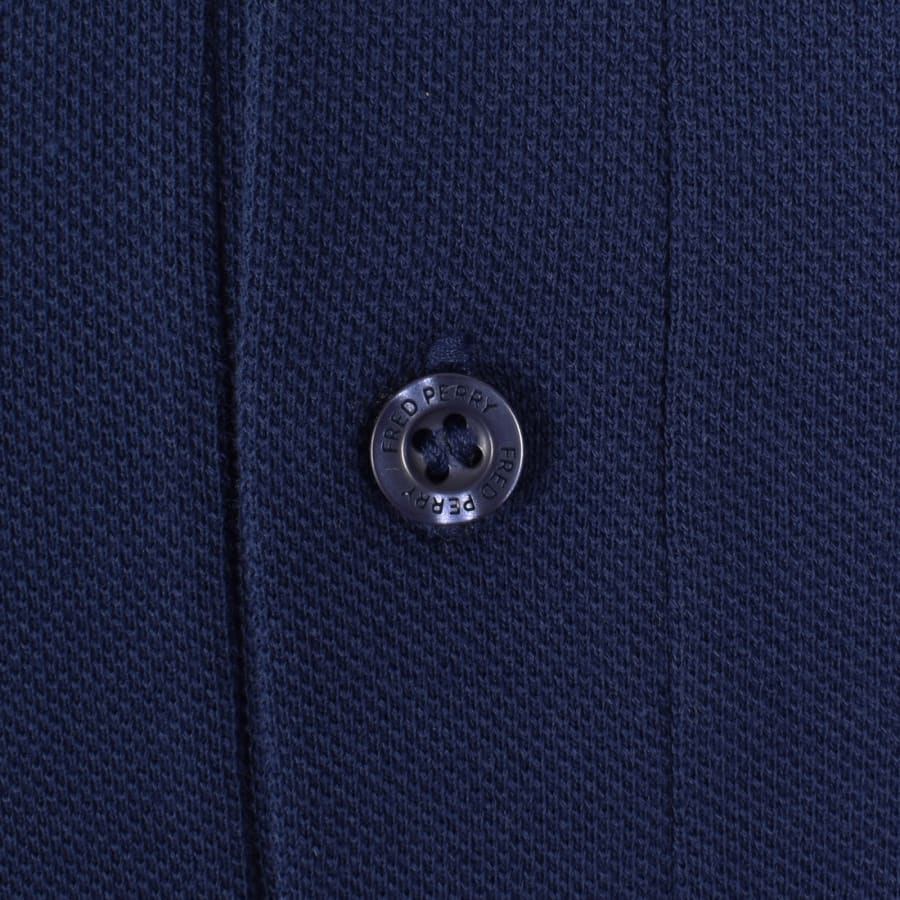 Image number 4 for Fred Perry Twin Tipped Polo T Shirt Navy