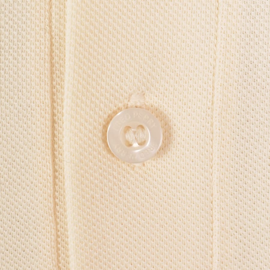 Image number 4 for Fred Perry Twin Tipped Polo T Shirt Ecru