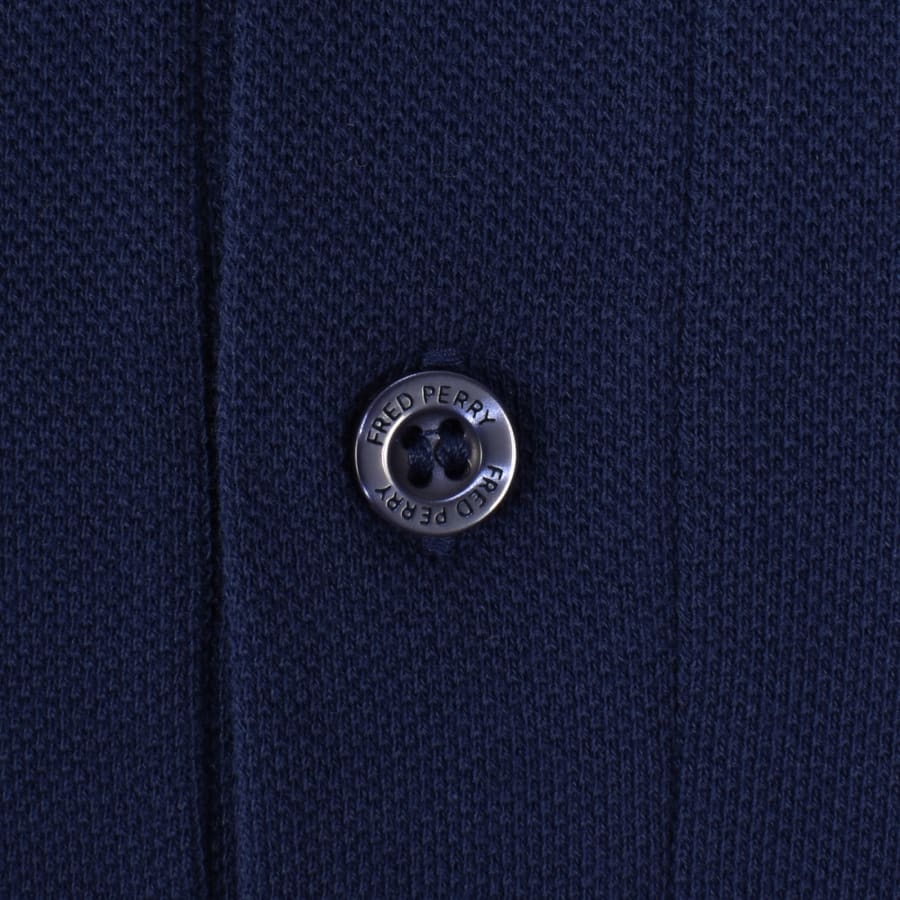 Image number 4 for Fred Perry Twin Tipped Polo T Shirt Navy