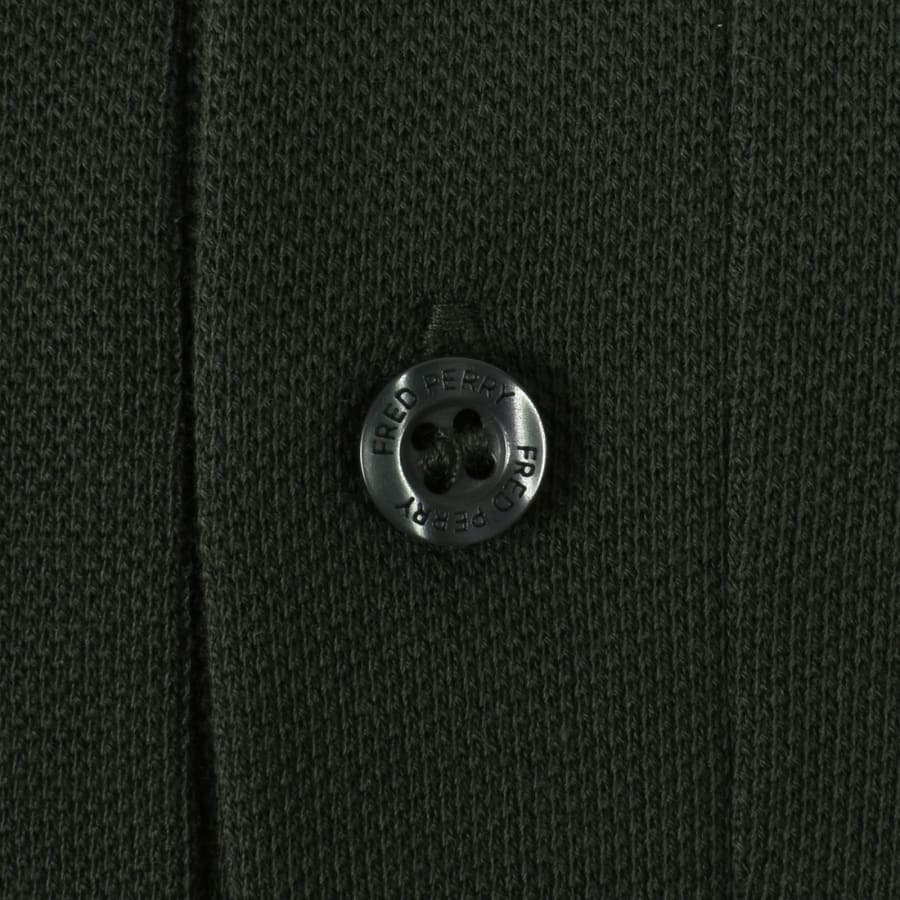 Image number 4 for Fred Perry Plain Polo T Shirt Court Green