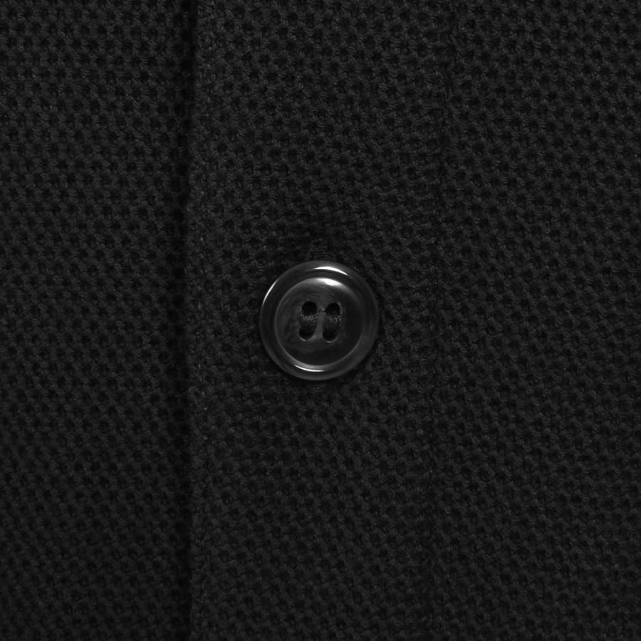 Image number 4 for Fred Perry Vertical Stripe Polo T Shirt Black