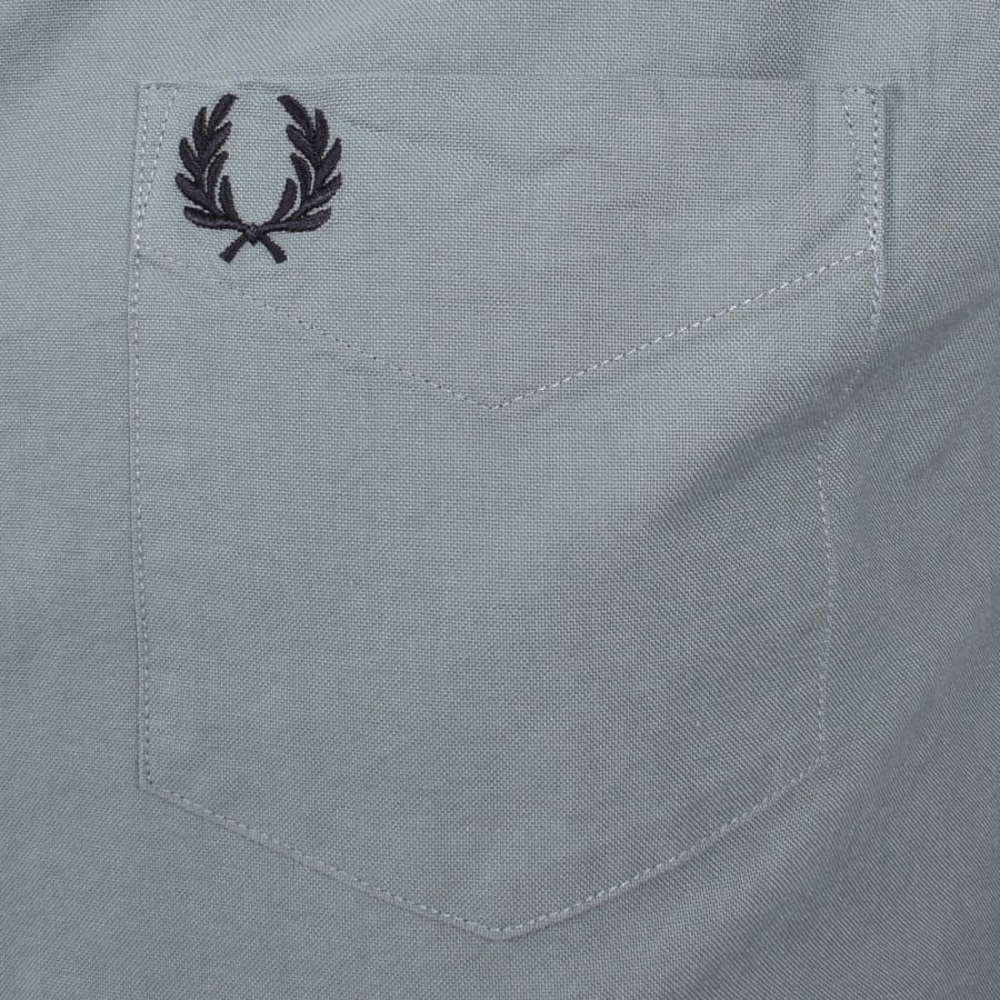 Image number 3 for Fred Perry Oxford Shirt Stockport Blue