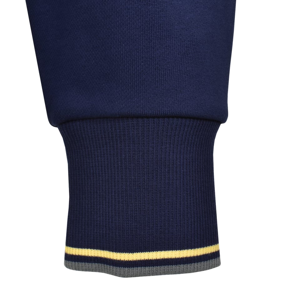 Image number 5 for Fred Perry Half Zip Sweatshirt French Navy