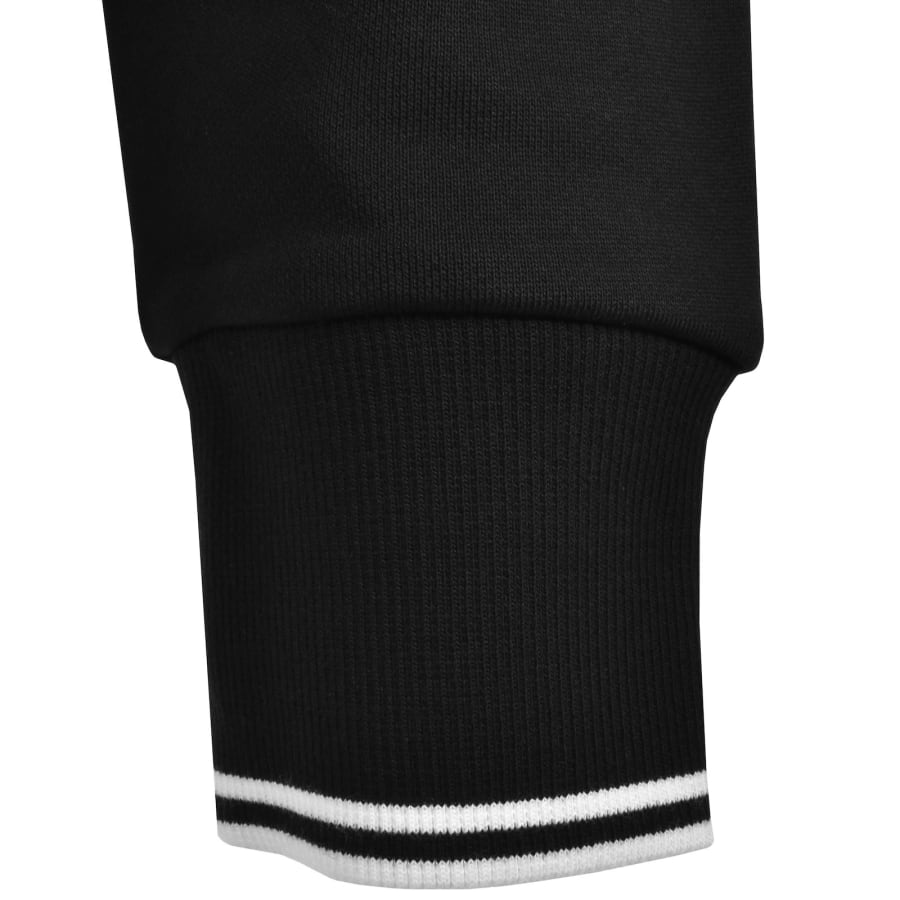 Image number 5 for Fred Perry Half Zip Sweatshirt Black