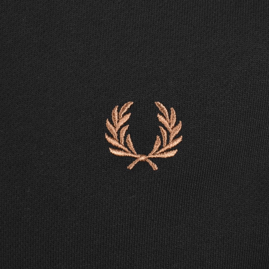 Image number 3 for Fred Perry Crew Neck Sweatshirt Black