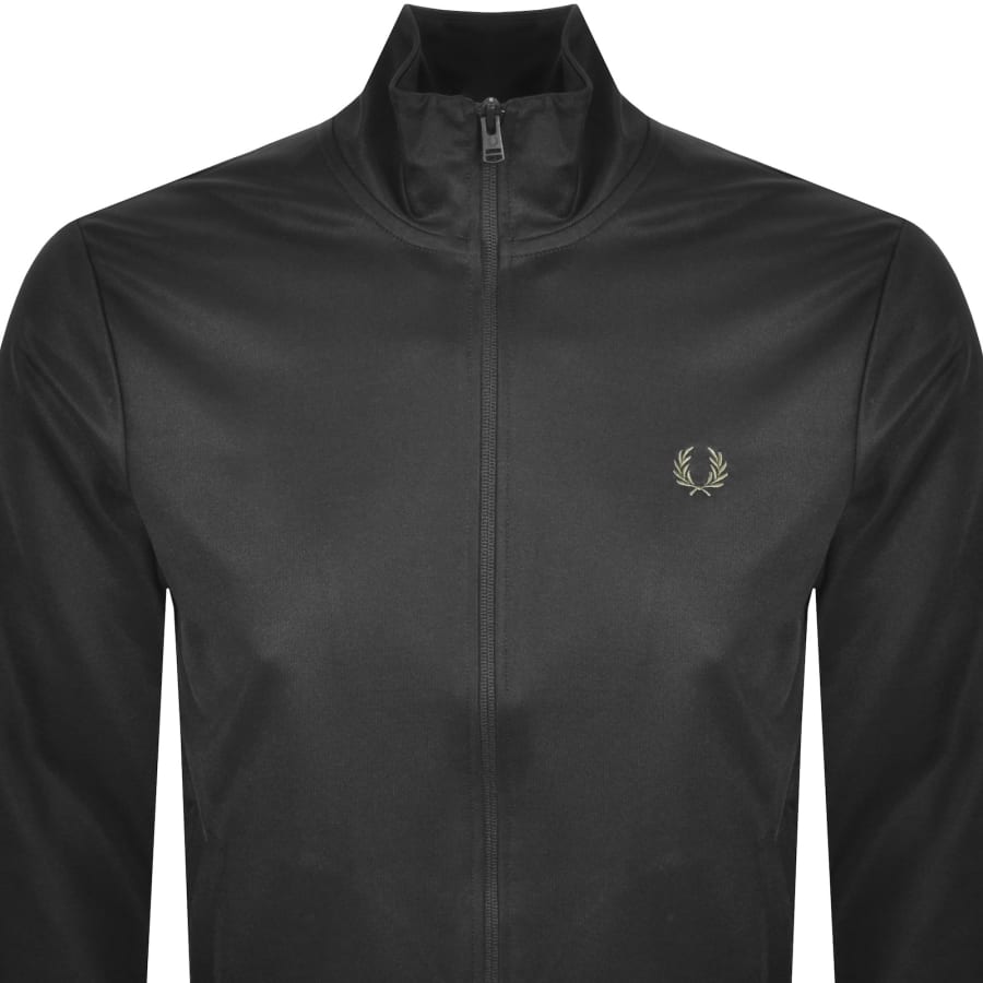 Image number 2 for Fred Perry Track Jacket Black