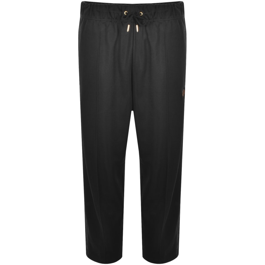 Image number 2 for Fred Perry Taped Tracksuit Bottoms In Black