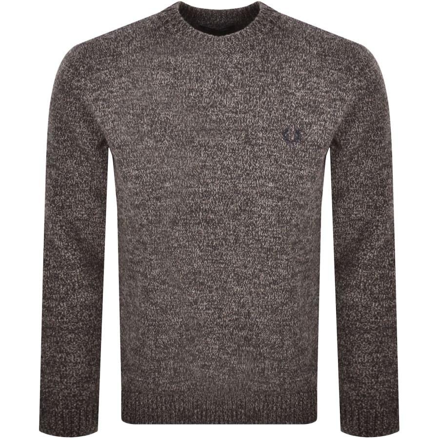 Image number 1 for Fred Perry Twisted Marl Jumper