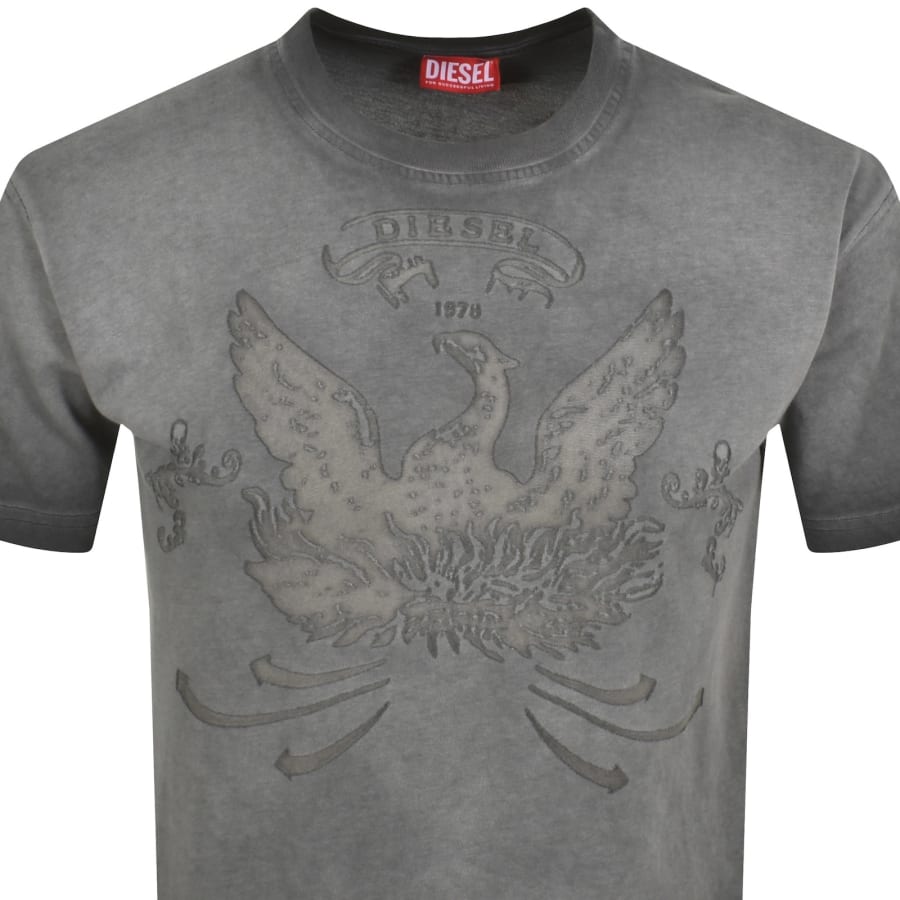 Image number 2 for Diesel Maglietta T shirt  Dark Grey
