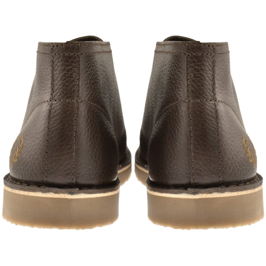 Image number 2 for Fred Perry Hawley Leather Shoes Brown