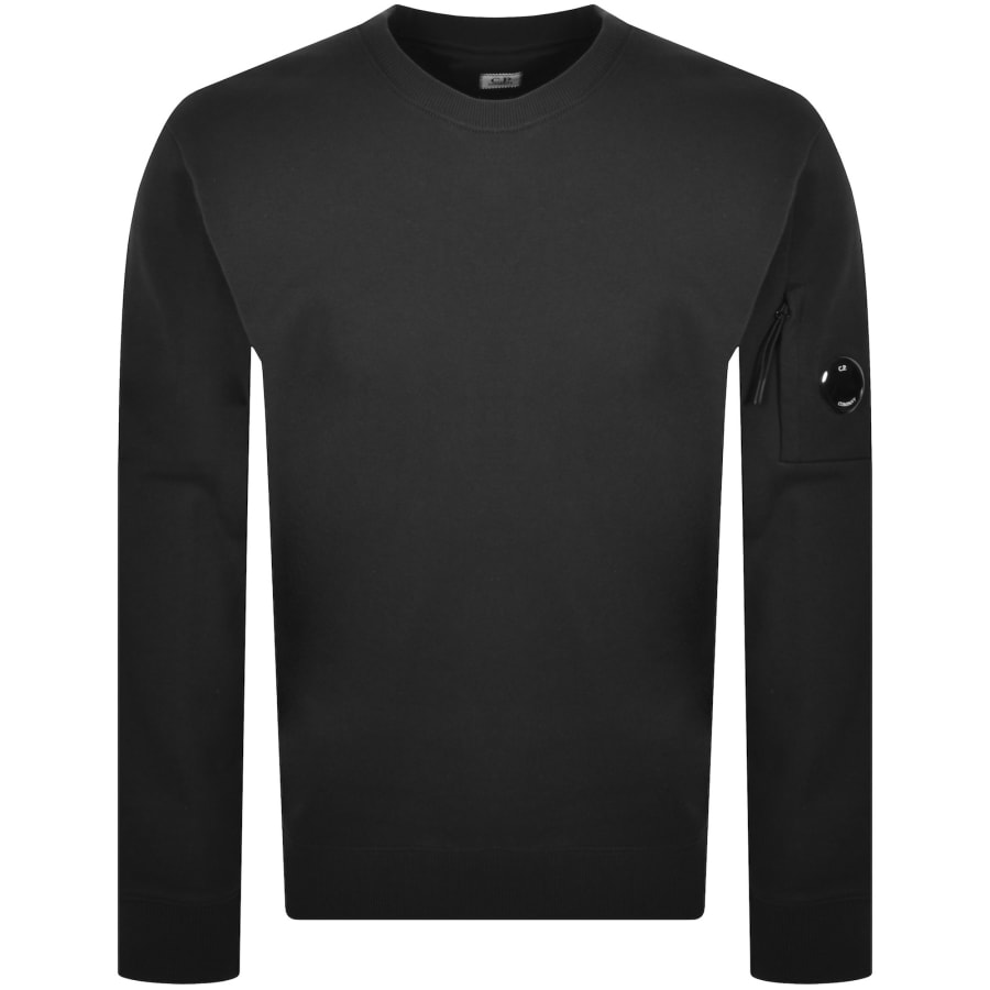 Image number 2 for CP Company Crew Neck Sweatshirt Black