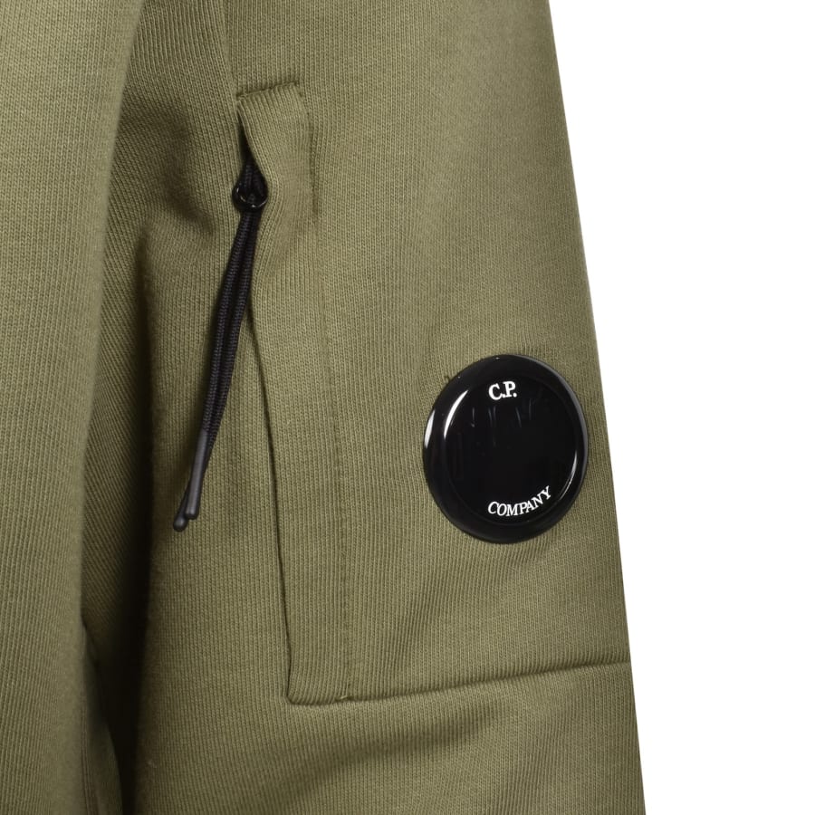 Image number 4 for CP Company Crew Neck Sweatshirt Green